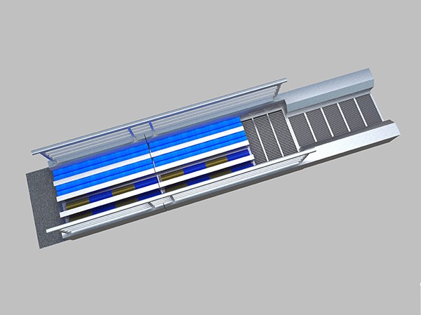 礦用機械式洗靴機